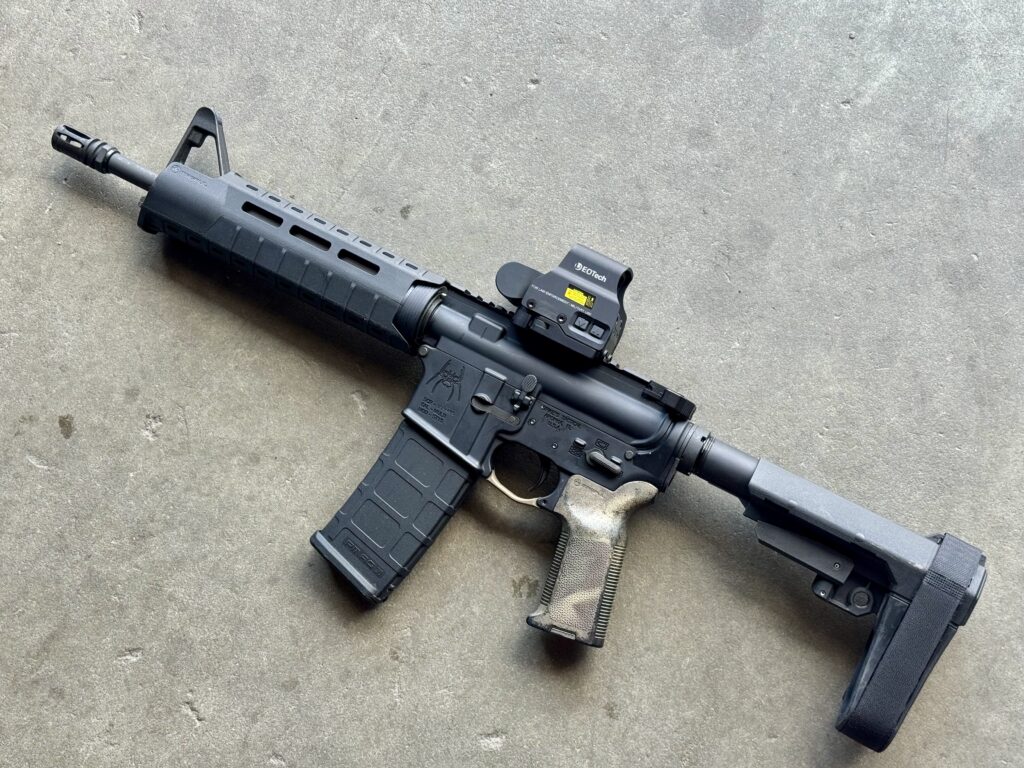Spikes Tactical ST15 Colt 11.5″ Upper 5.56 Nato L3 EOTech Geissele Radian (Used) – 019495