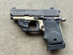 Sig Sauer P938 Desert Bronze 9mm Two-Tone Lima 38 Laser (Used) – 52E057516 - View 1