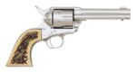 Colt Arvo Ojala Commemorative 3rd Gen. Single Action Army Revolver SAA – Gold Engraved, Ivory Grips (Used) – SA25906 - View 2