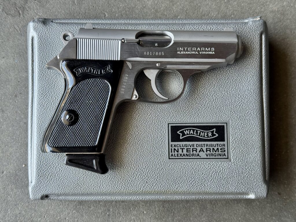 Walther PPK Stainless 380 ACP Interarms Original Box Excellent (Used) – A017885