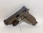 USED SIG Sauer P320 M17 – 9mm, Coyote, Manual Safety, Three Magazines (Used) – M17-169507 - View 1