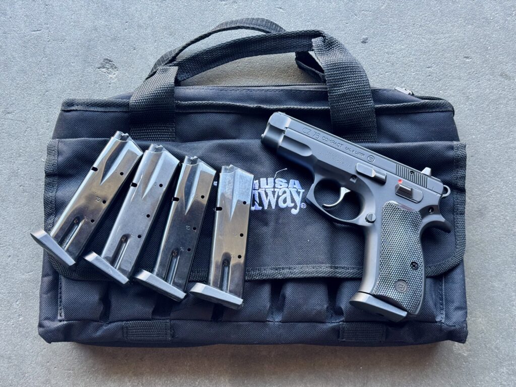 CZ 75 COMPACT 9MM BLK 15+1 3.9″ (Used) – B335628