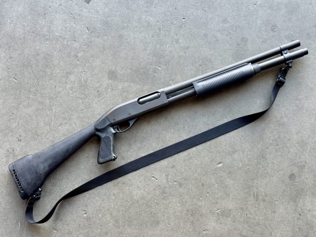 Remington 870 Police Magnum 12 Gauge 18.5″ Extended Tube Choate Stock (Used) – D439465M