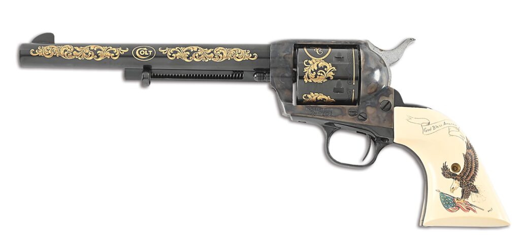 Colt-Winchester Commemorative Colt SAA .44-40 7.5″ Single Action Army Revolver (Used) – 2555WC