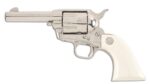 Colt Storekeeper Model Single Action Army .45 Colt 4″ Nickel Revolver with Box (Used) – SA71006 - View 1