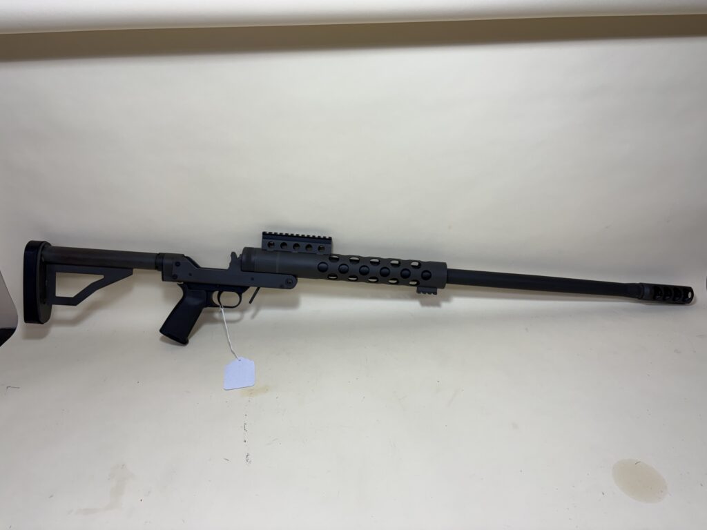Serbu RN-50 .50 BMG 29.5″ Barrel Long-Range Single-Shot Platform with Shark Brake (Used) – R0585