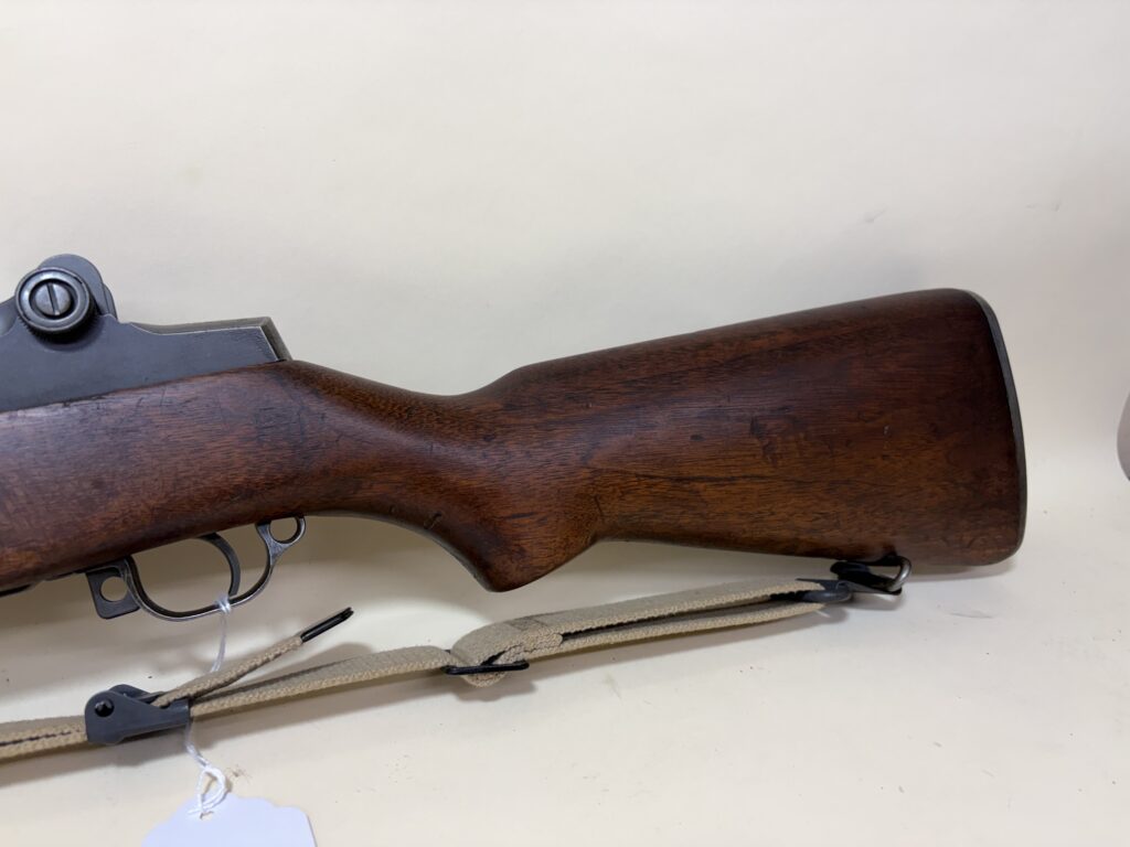 Springfield Armory M1 Garand .30-06 – WWII Receiver, SA 5-49 Barrel, Wood Stock (Used) – 5418619
