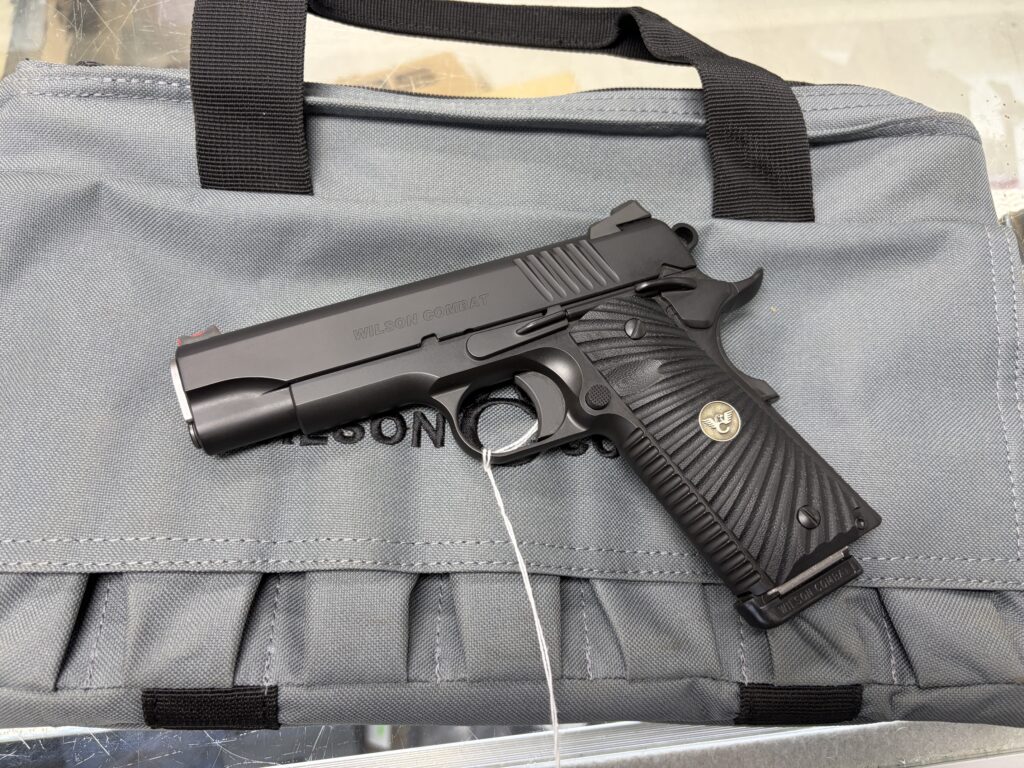 Wilson Combat ACP 1911 .45 ACP Full-Size Black 5″ (Used) – WC30301