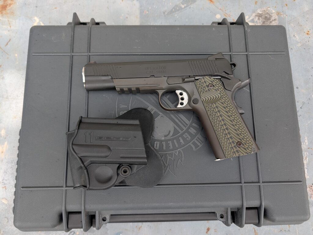 Pre-owned Springfield 1911 Operator 9mm 1 Mag/Holster (Used) – NM457527