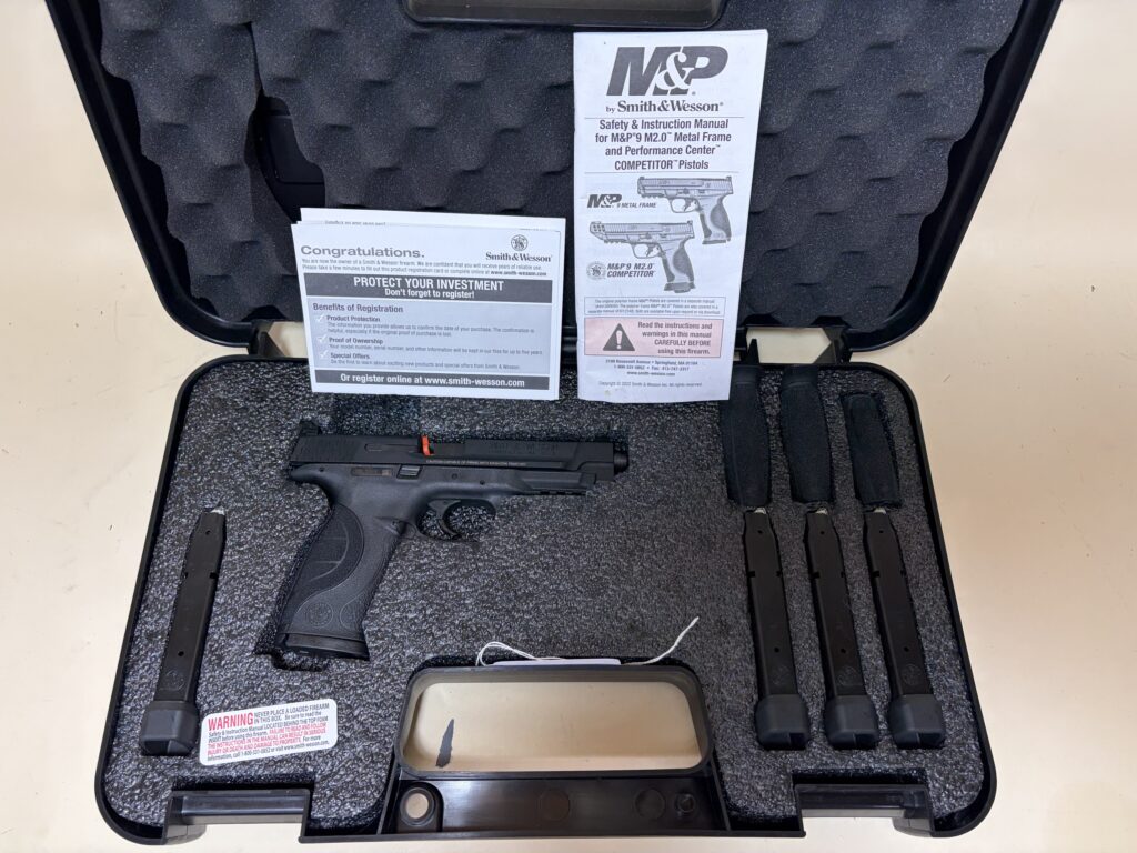 Smith & Wesson M&P9 Pro Series C.O.R.E. 9mm 5 Magazines (Used) – HSL2603