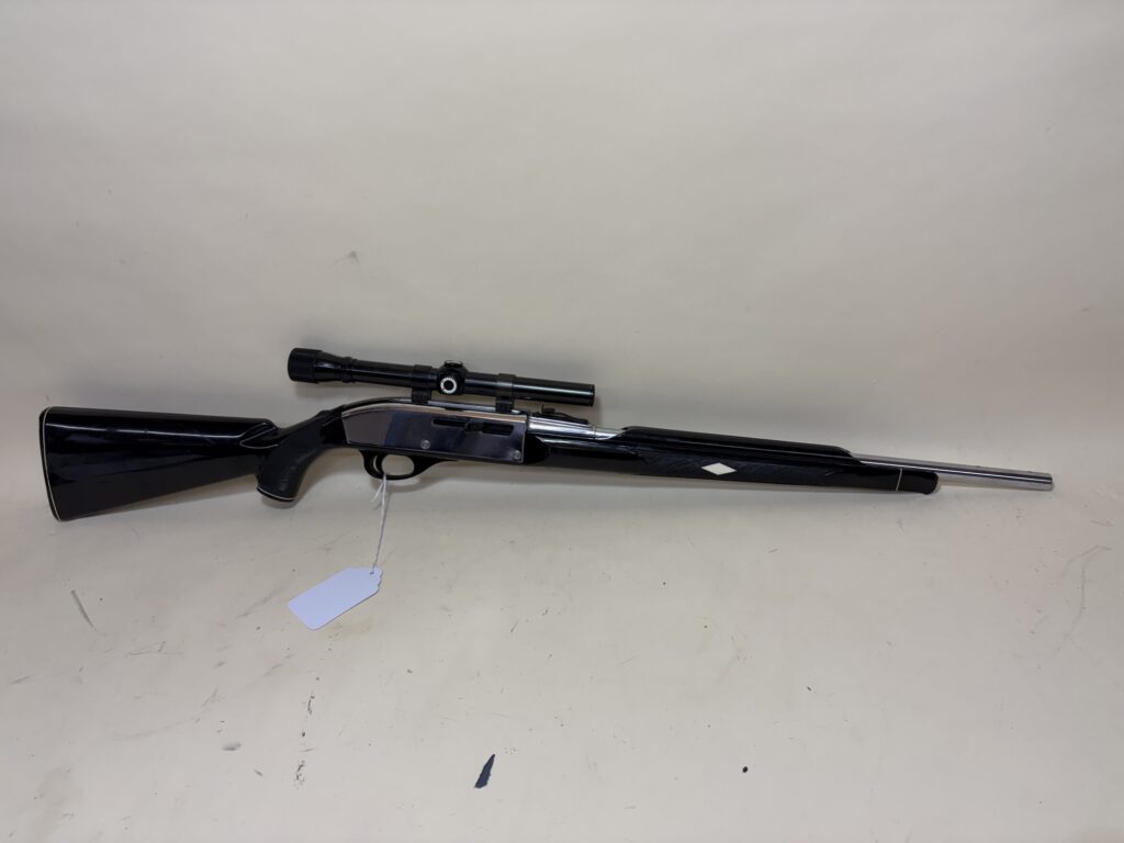 Remington Nylon 66 Apache Black .22 LR Chrome & Black Rimfire Rifle with Scope (Used) – 2115581