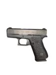 USED Glock 43X 9mm Slimline Compact Pistol – Custom Textured Grip (Used) – BXTU974 - View 1