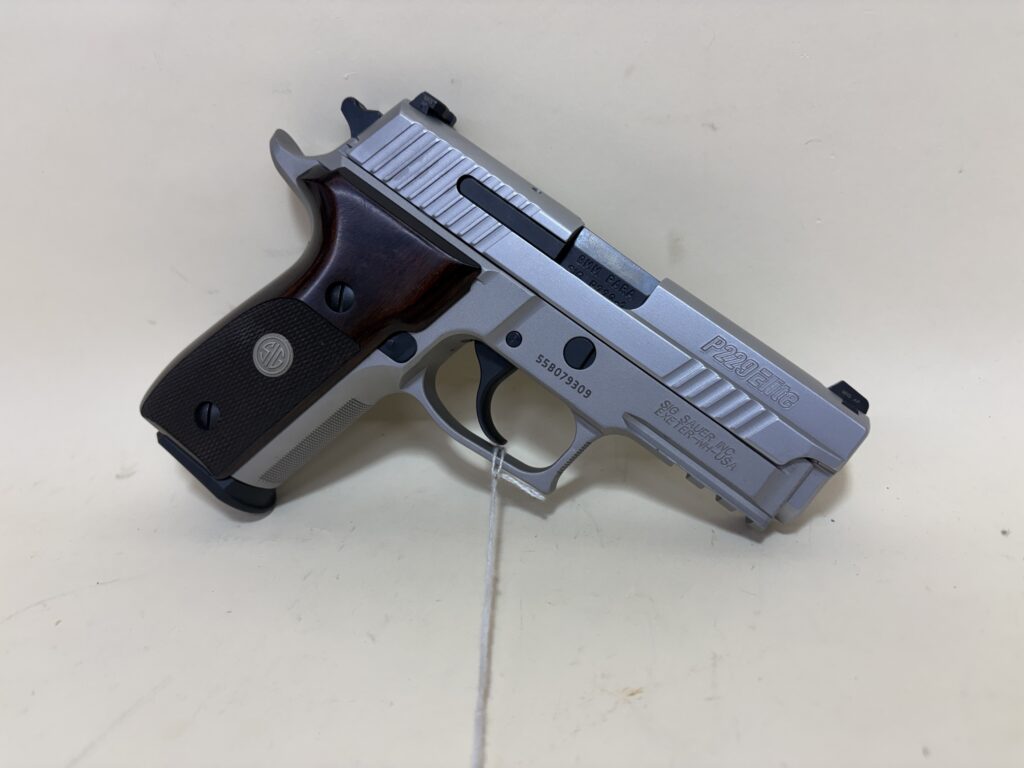 SIG Sauer P229 Elite Stainless 9mm DA/SA Pistol with Night Sights (Used) – 55B079309
