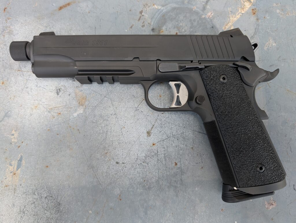 Pre-owned Sig Sauer 1911 45 ACP 8+1 Threaded Barrel (Used) – 54B097924