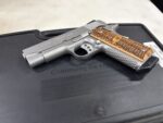 Kimber Mfg.,inc 3200195 Stainless Pro Raptor II 45ACP 8+1 4″ Stainless Steel Slide Satin Silver Zebrawood w/ Scale Pattern and Kimber Logo Grip (Used) – KR269043 - View 3