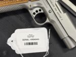 Kimber Mfg.,inc 3200195 Stainless Pro Raptor II 45ACP 8+1 4″ Stainless Steel Slide Satin Silver Zebrawood w/ Scale Pattern and Kimber Logo Grip (Used) – KR269043 - View 8