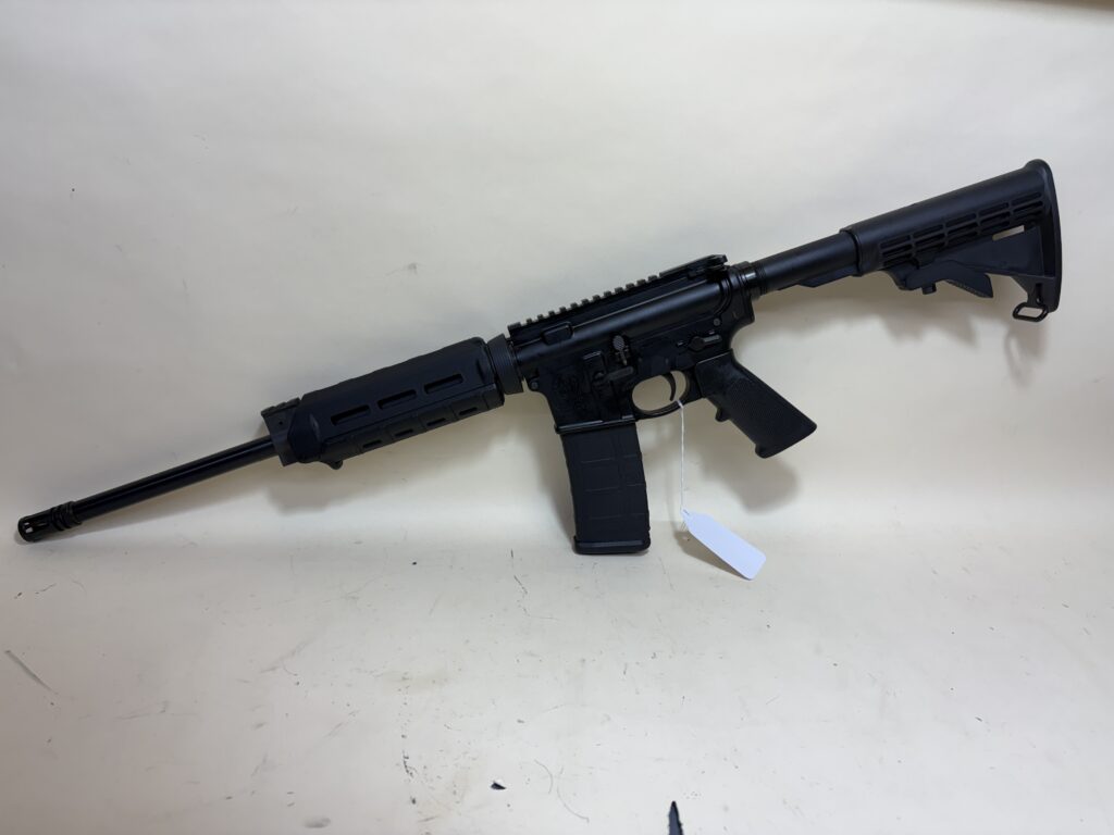 USED Smith & Wesson M&P15 5.56 NATO AR-15 Rifle – 16″ Barrel, 1:9 Twist, Magpul Furniture (Used) – TJ53780