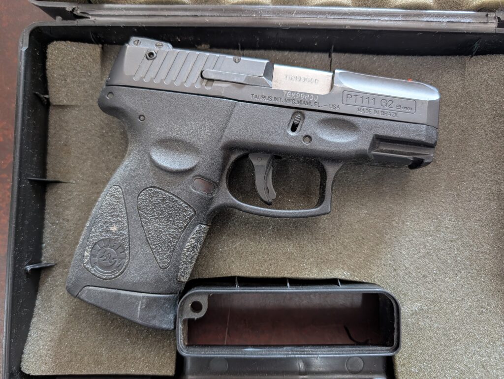 Taurus PT111 Millennium G2 9mm Subcompact Pistol (1) Mag Case (Used) – TGM99800