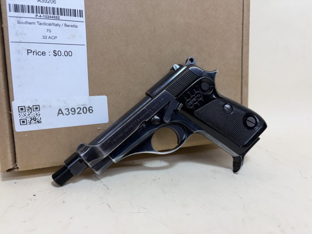 BERETTA MODEL 70 32 ACP THREADED BARREL 32 ACP (Used) – A39206