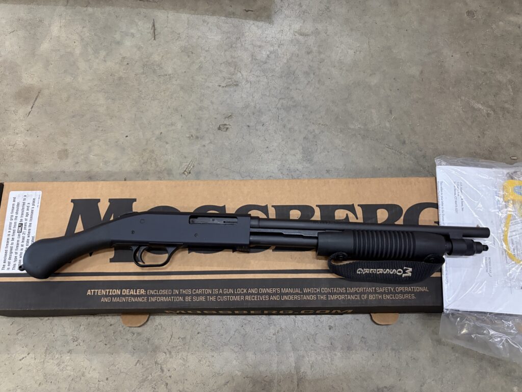 MOSSBERG 590 SHOCKWAVE 410/14 3″ BL/SYN (Used) – V0927999