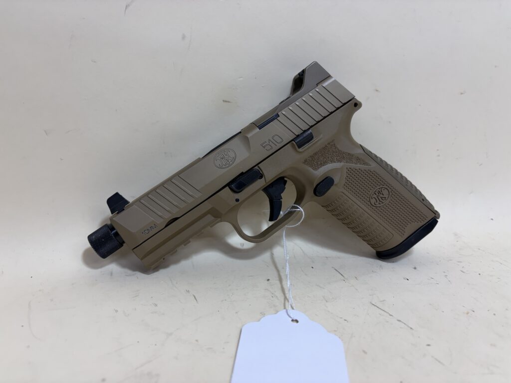 FN 510 TACTICAL 10 MM NMS – 1-15RD 1-22 RD MAG NS FDE (Used) – bbp0015785