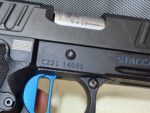 USED Staccato 2011 C2 9mm Optics-Ready Threaded Barrel – Blue Upgrades – Two Magazines (Used) – c22114085 - View 10