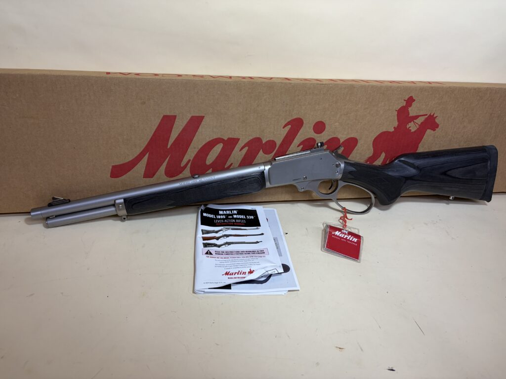 Marlin 1895 Trapper 45-70 Large Loop 16″ Stainless Steel Barrel 70450 (Used) – RM0086215
