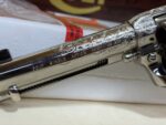 USED Colt Single Action Army SAA Engraved .45 Colt / .45 ACP Dual Cylinder – Nickel Finish 1984 (Used) – SA65612 - View 11