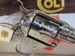 USED Colt Single Action Army SAA Engraved .45 Colt / .45 ACP Dual Cylinder – Nickel Finish 1984 (Used) – SA65612 - View 13