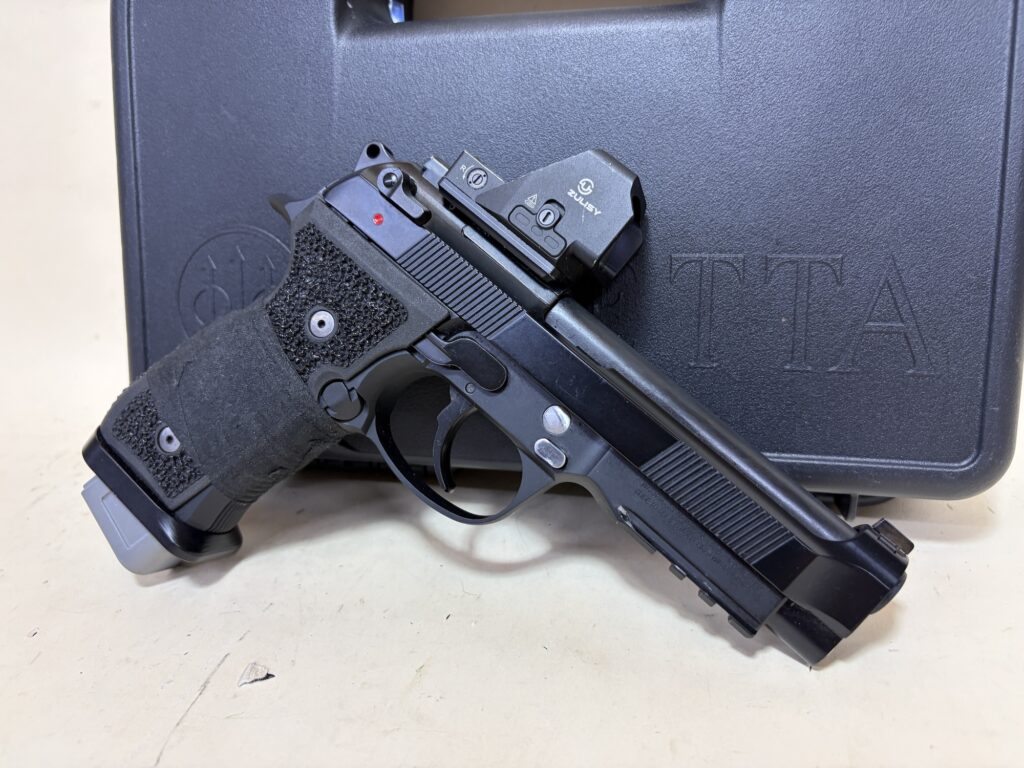 Beretta 92X RDO Full Size 9mm Black – Zulisy Red Dot, 2 Magazines & Factory Case – Very Good Condition (Used) – 92X0056772